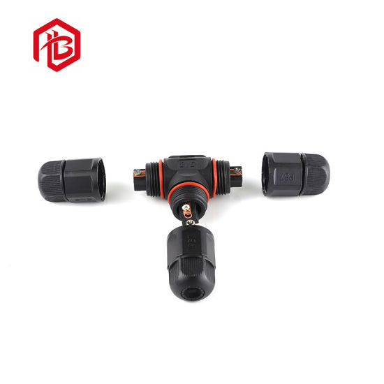 Kabel für Schalttafeleinbau IP67 5pin 8pin T Typ 3-Wege wasserdichter Stecker