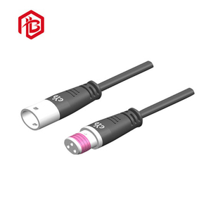 Wasserdichter Kabelanschluss Power Pin Flachstecker Steckverbinder
