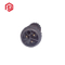 Wasserdichter, langer M23-Netzstecker mit Schrauben