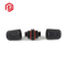 2- bis 12-poliger Nylon-Montage-Schraubbefestigung IP68 wasserdichter Steckverbinder