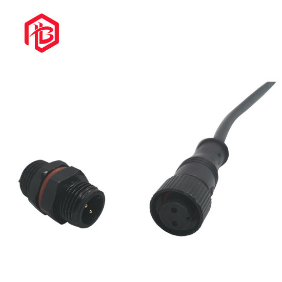 4pin wasserdichte drehbare elektrische Steckdosenstecker
