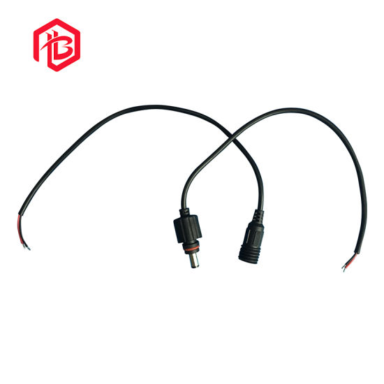 Beruf Technologie Wasserdichter 2-12-Pin-DC-Anschluss Schwarz / Weißer Stecker
