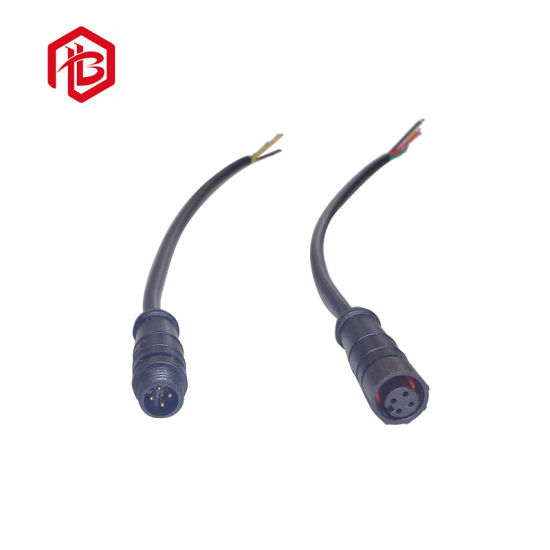 Schwarz/Weiß/Farblos männlich weiblich LED-Anschlüsse 2 3 4 Pin