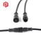 M15 männlich weiblich PVC-Kabel LED-Streifen 3-poliger elektrischer Anschluss