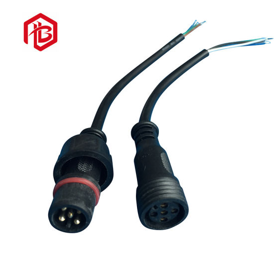 2-poliger wasserdichter LED-Streifen-Stecker und -Buchse