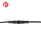 Bett M12 Kabel männlich weiblich Steckverbinder PVC-Material