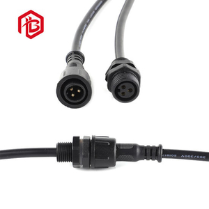 2 3 4pin Elektrokabel für Schalttafeleinbau Großer wasserdichter IP68-Steckverbinder