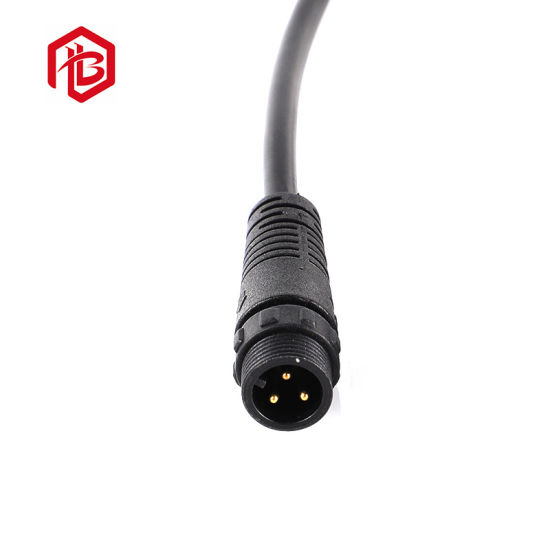 UL/Ce/RoHS-zugelassener 4-poliger M12-Stecker auf Buchse Auto-Draht-Steckverbinder