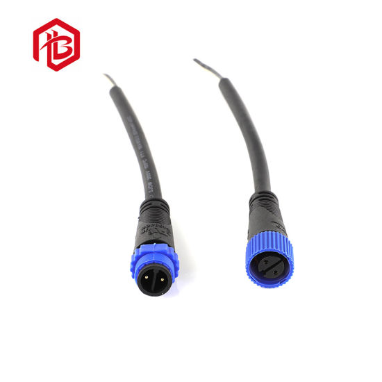 Hochwertiger 2pin 3pin 4pin elektrischer Stecker mit Kabel