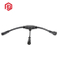 T-Typ IP68-Schraubfit-Baugruppe Wechselstrom-wasserdichter Stecker