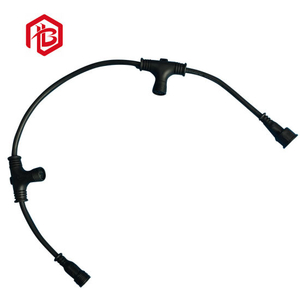T Typ IP67 Schraube 2 Pin 3 Pin 4 Pin Stecker und Buchse Elektrischer wasserdichter Stecker